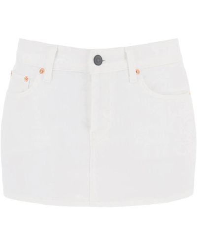 Wardrobe NYC Denim skirts - Blanco