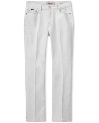 Mos Mosh Weiße everest bianco jeans - Grau