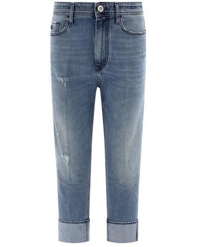 Jacob Cohen Jane selvedge regular fit jeans de algodón - Azul