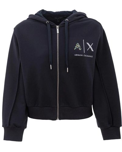 EA7 Sweatshirts & hoodies > zip-throughs - Bleu