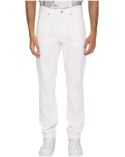 John Richmond Jeans slim modello a cinque tasche - Bianco