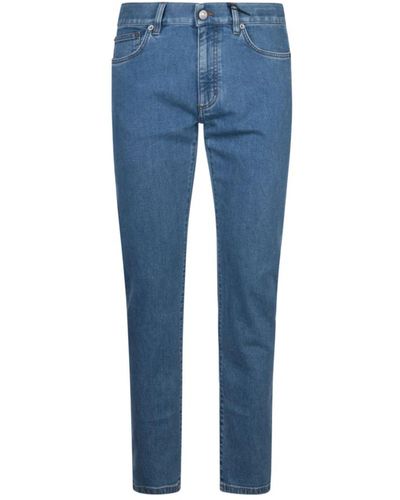 Zegna Slim-fit jeans - Blau