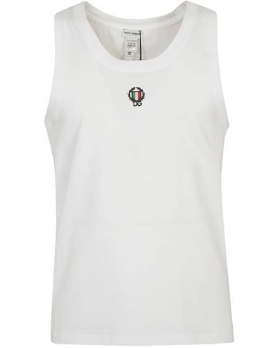 Dolce & Gabbana Top sleeveles - Bianco