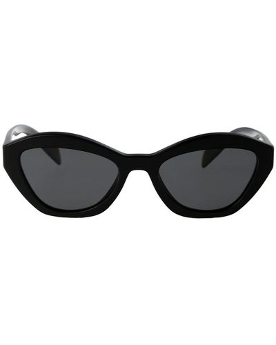 Prada Stylische sonnenbrille mit a02s design - Schwarz