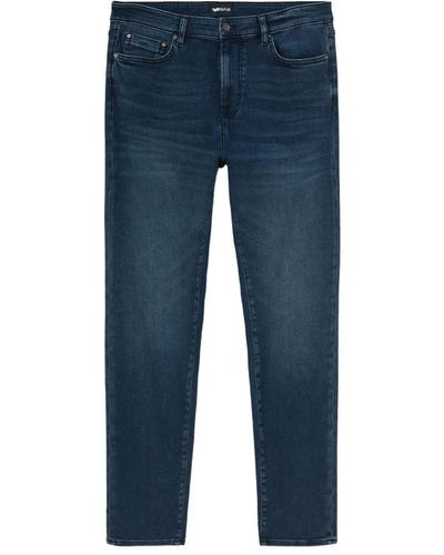 Gas Jeans > slim-fit jeans - Bleu