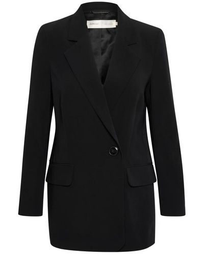 Inwear Klassische schwarze blazer jacke