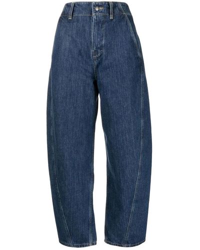 Studio Nicholson Akerman voluminöse bein jeans - Blau