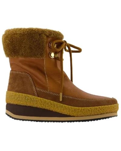 Chloé Winter Boots - Brown