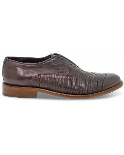 Guidi Laced scarpe - Marrone