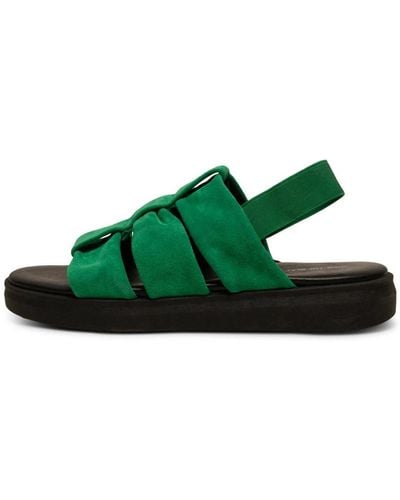 Shoe The Bear Flat Sandals - Green