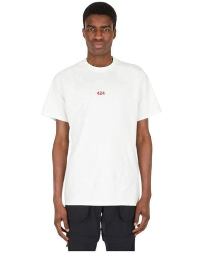 424 T-shirts - Weiß