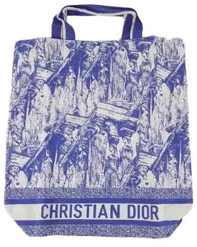 Dior Pre-owned > pre-owned bags > pre-owned handbags - Bleu