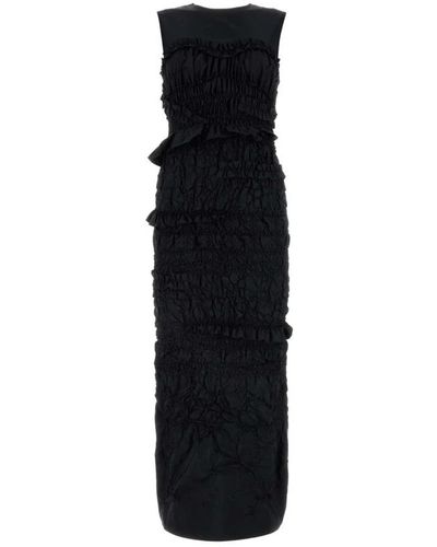 Cecilie Bahnsen Dresses > day dresses > maxi dresses - Noir