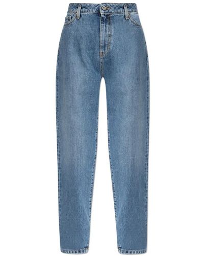 Halfboy Jeans > loose-fit jeans - Bleu