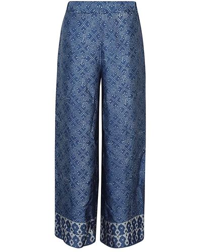 OBIDI Wide trousers - Azul