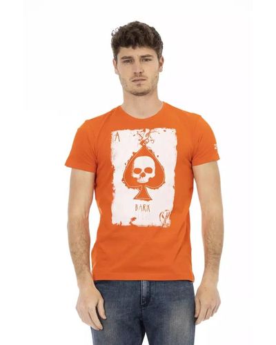 Trussardi Action Rundhals T-Shirt - Orange