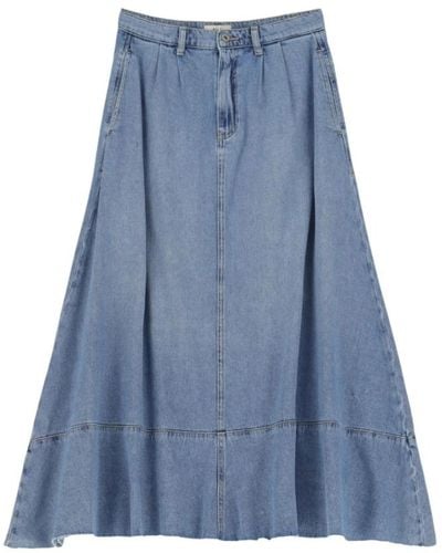 Dixie Denim Skirts - Blue