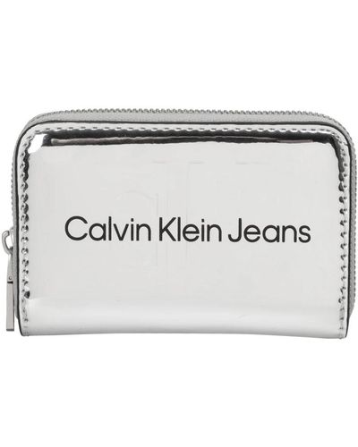 Calvin Klein Wallets & Cardholders - Metallic