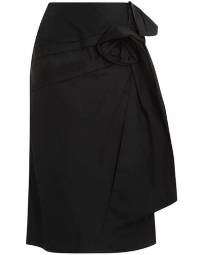 Simone Rocha Midi Skirts - Black