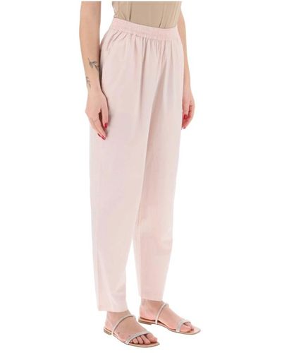 Skall Studio Trousers > wide trousers - Rose
