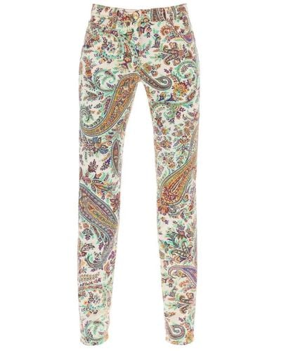 Etro Slim-fit trousers - Multicolor