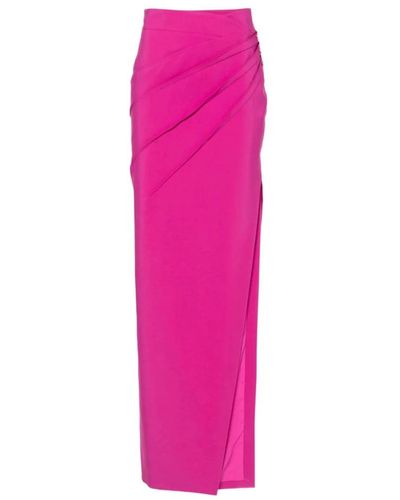 Genny Maxi Skirts - Pink