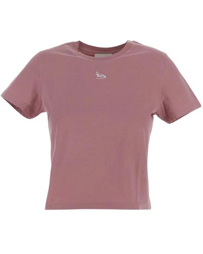 Maison Kitsuné Tops > t-shirts - Violet