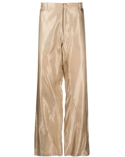 Bianca Saunders Wide Trousers - Natural