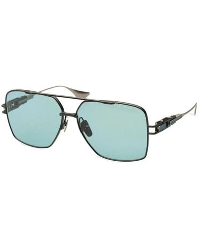 Dita Eyewear Stilvolle matte schwarze sonnenbrille - Blau