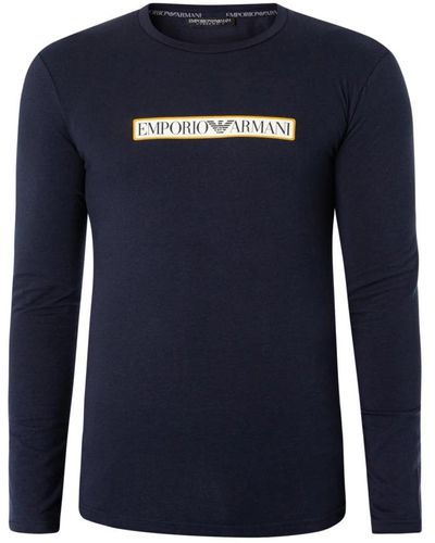 T-shirt a manica lunga Emporio Armani da uomo | Sconto online fino al 53% |  Lyst