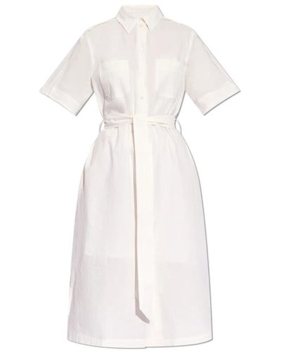 Maison Kitsuné Dresses > day dresses > shirt dresses - Blanc