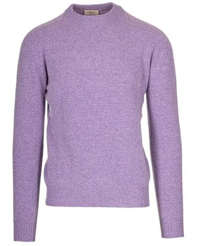 Altea Round-Neck Knitwear - Purple