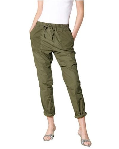 Mason's Tapered Trousers - Green