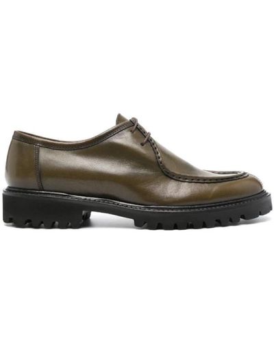Tagliatore Laced Shoes - Brown
