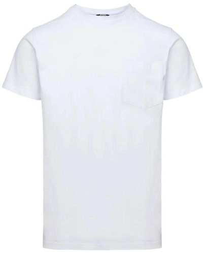 K-Way Weiße t-shirts und polos