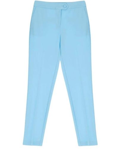 Imperial Cropped Pants - Blue