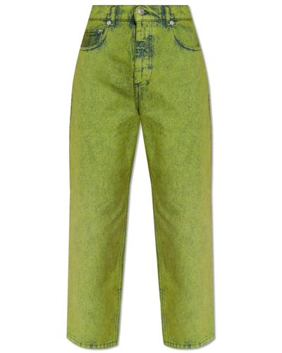 Marni Jeans > loose-fit jeans - Vert