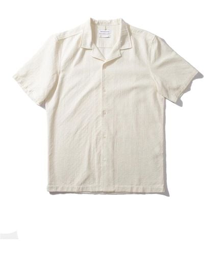 Edmmond Studios Shirts > short sleeve shirts - Blanc