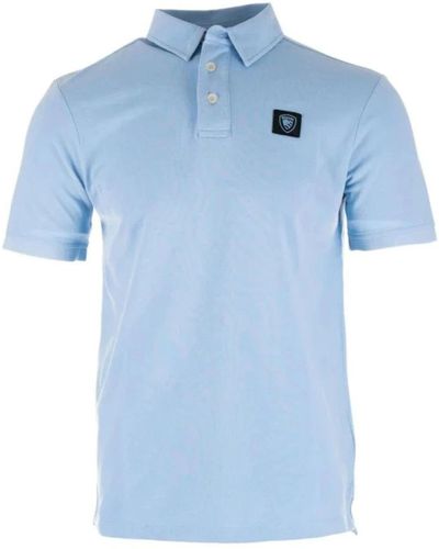 Blauer Polo Shirts - Blue