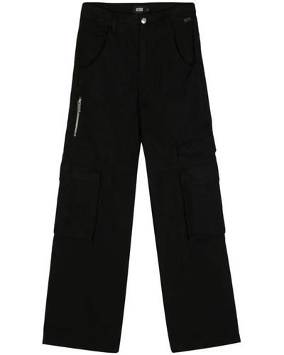 Gcds Trousers > wide trousers - Noir
