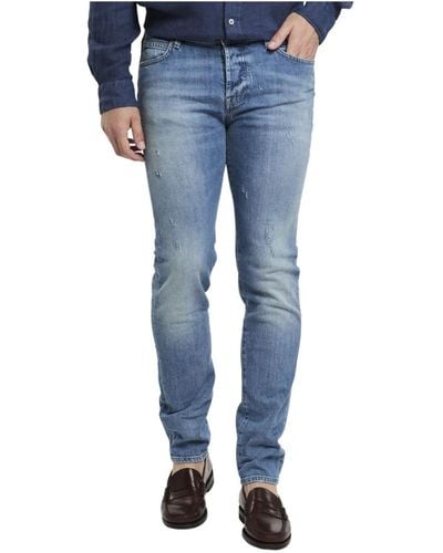 Roy Rogers Jeans denim lavaggio chiaro slim fit - Blu