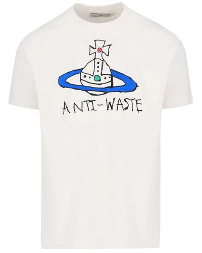 Vivienne Westwood Klassische t-shirts und polos in weiß