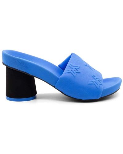Vic Matié Shoes > heels > heeled mules - Bleu