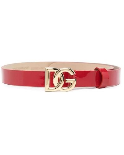 Dolce & Gabbana Belt - Rojo