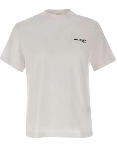 Axel Arigato Baumwoll-t-shirt kollektion - Weiß