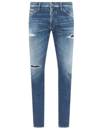 DSquared² Jeans slim-fit per un look moderno e alla moda - Blu