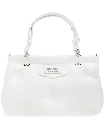 Maison Margiela 'glam slam small' handtasche - Weiß
