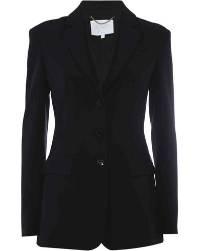 Kocca Elegante chaqueta de con corte entallado - Negro
