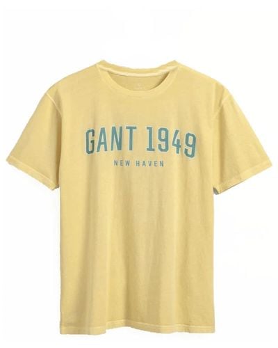 GANT Tee -shirt 1949 - Giallo