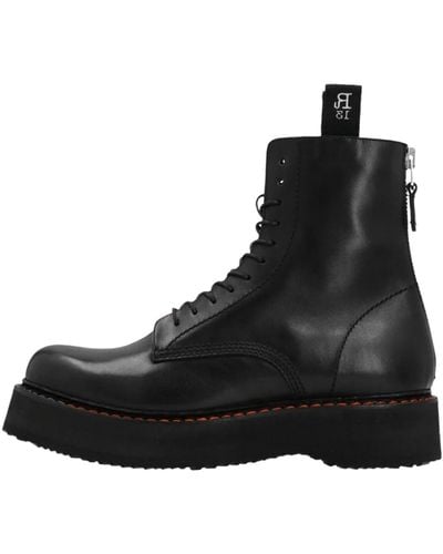 R13 Lace-up boots - Negro